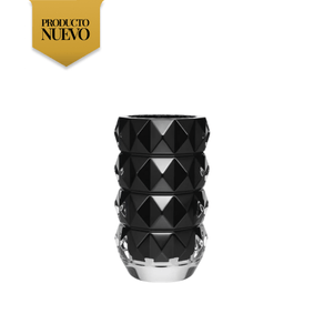 Jarron redondo Negro Louxor Baccarat